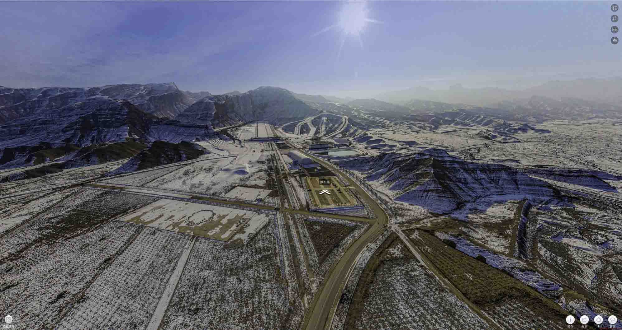 禹王台720全景技术：开启全方位视觉新纪元——在手绘地图中的应用探索